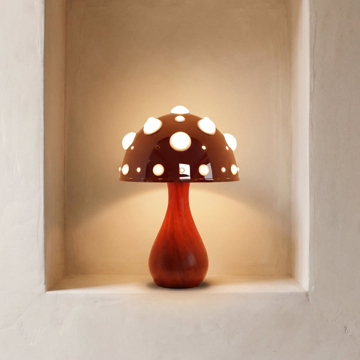 Designerska Lampa Stołowa Grzyb