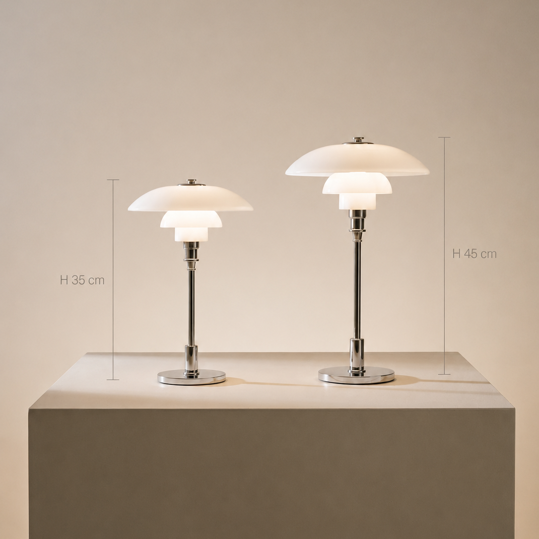 Duńska Designerska Lampa Stołowa
