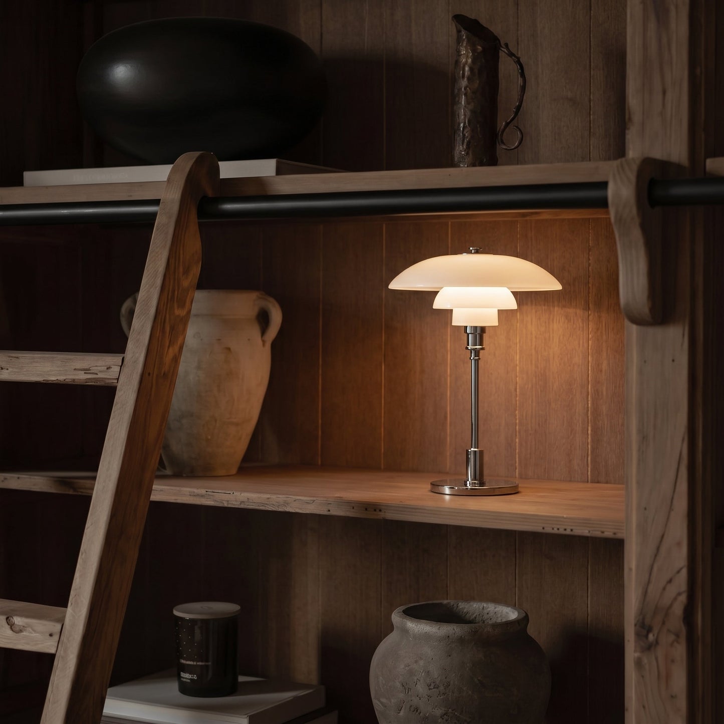 Duńska Designerska Lampa Stołowa