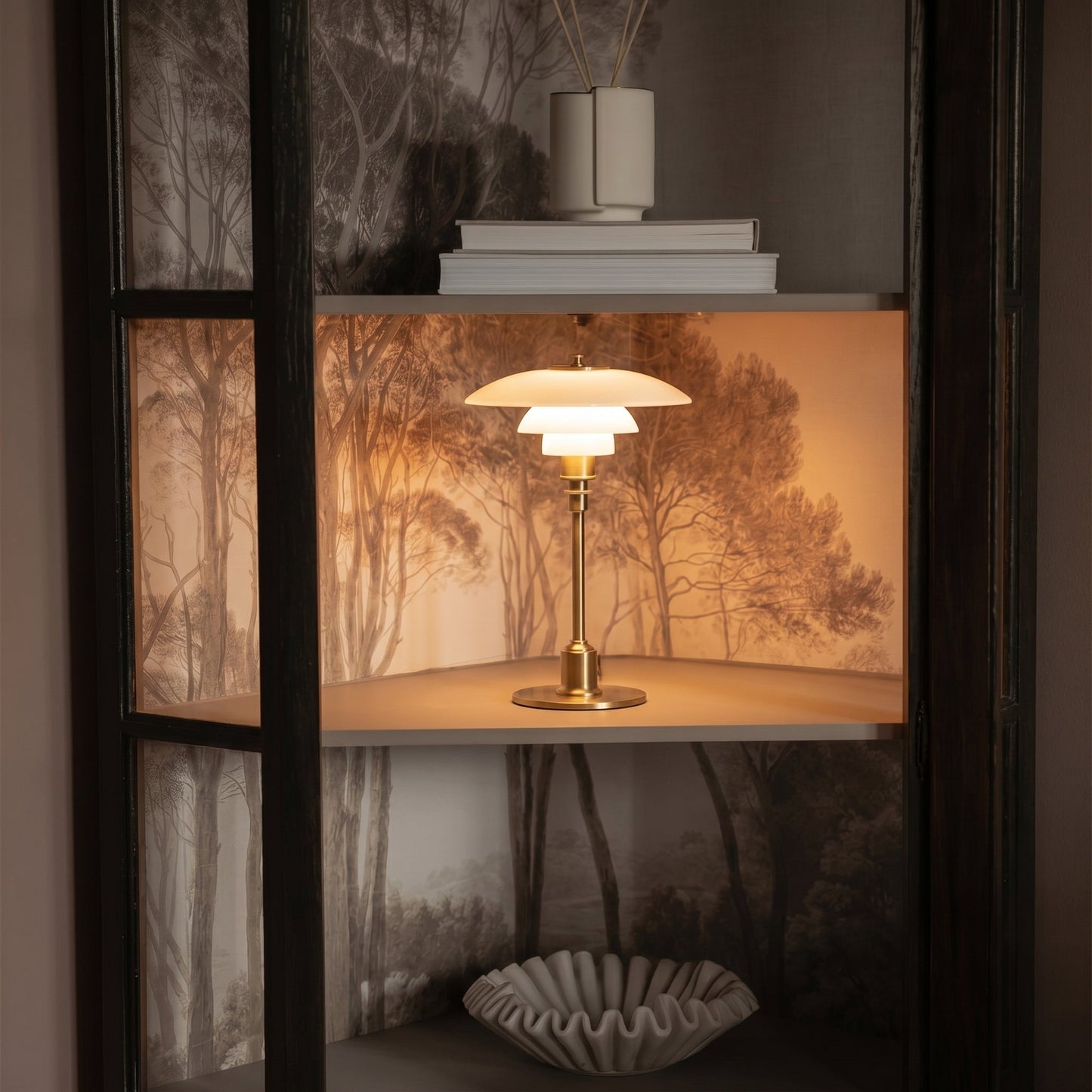 Duńska Designerska Lampa Stołowa