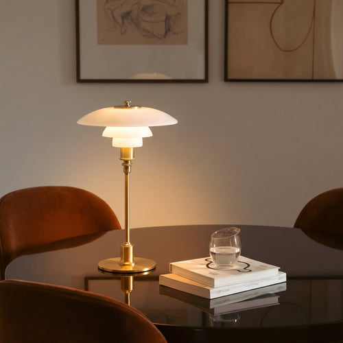 Duńska Designerska Lampa Stołowa