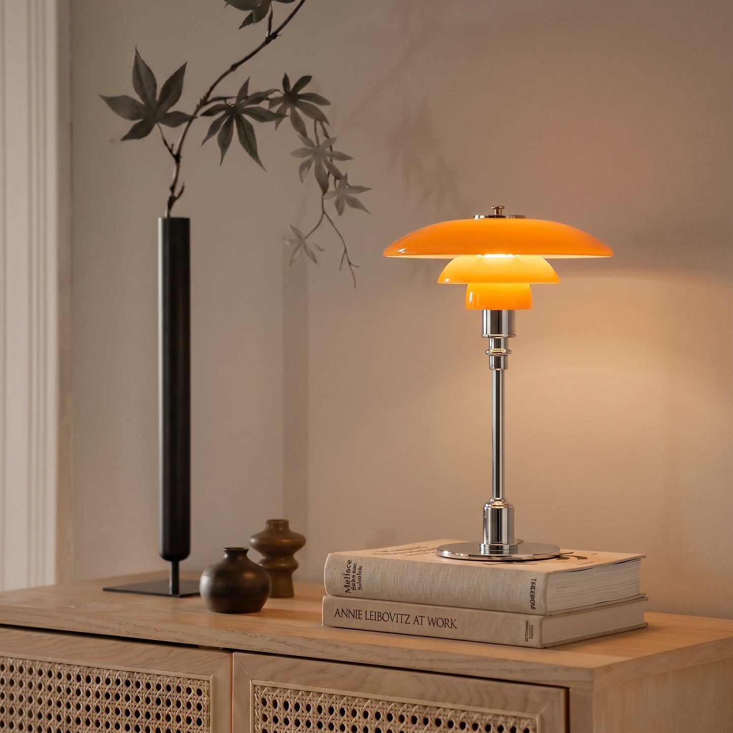 Duńska Designerska Lampa Stołowa